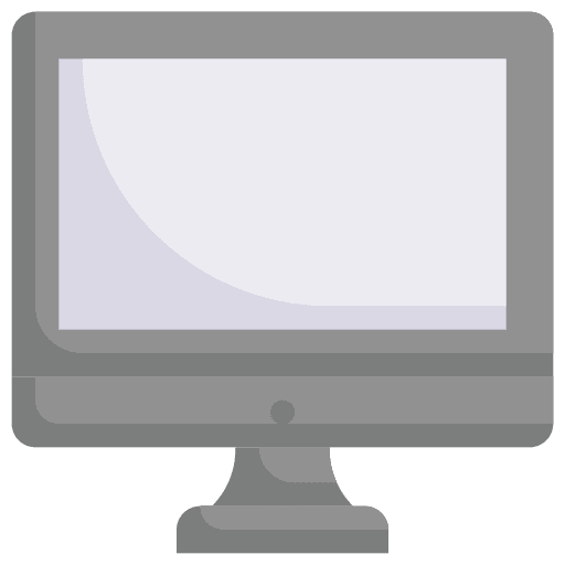 Computer monitor device computer icon Computer monitor device computer icon