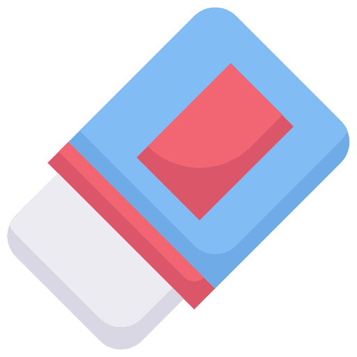 Eraser school material stationery eraser icon Eraser school material stationery eraser icon