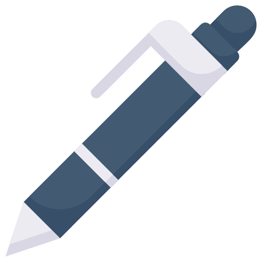 Pen pen office material education icon Pen pen office material education icon