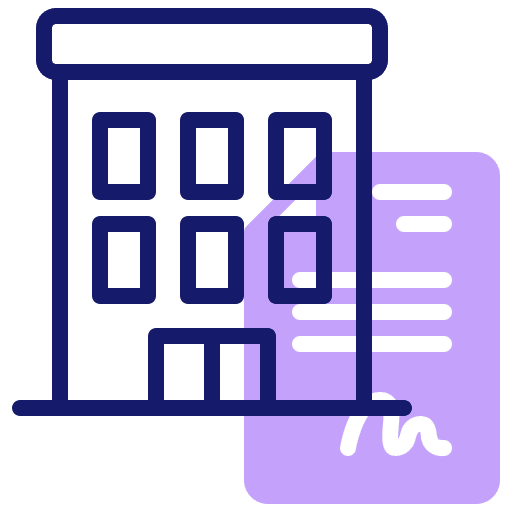 Building architecture architecture and city company icon