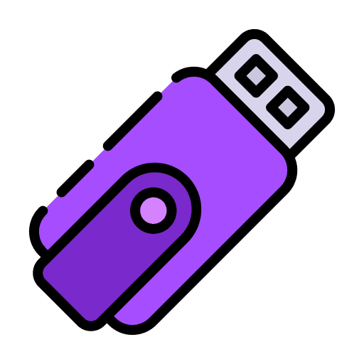 Usb electronics flash disk flash drive icon