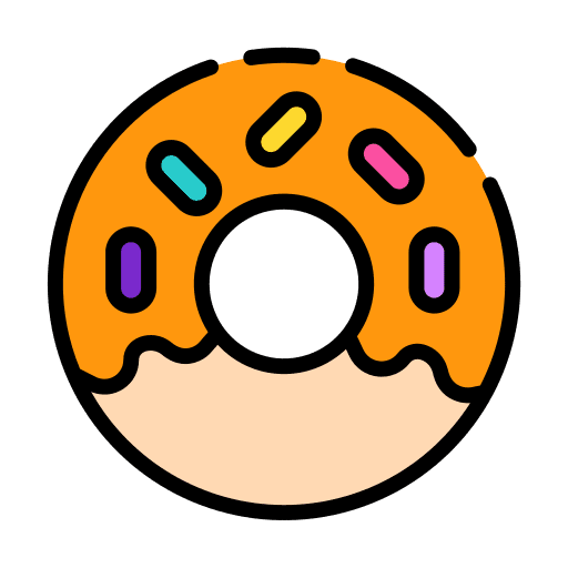 Donut donut doughnut food icon Donut donut doughnut food icon