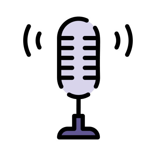 Microphone technology voice recording microphone icon Microphone technology voice recording microphone icon