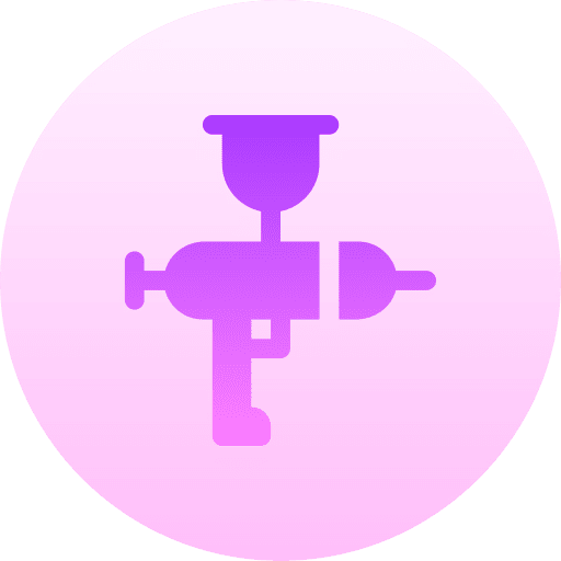Spray paint gun spray tool spray paint gun icon