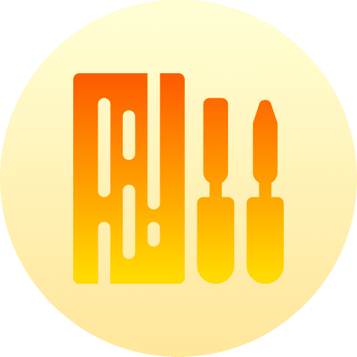 Wood carving construction and tools carving chisel icon Wood carving construction and tools carving chisel icon