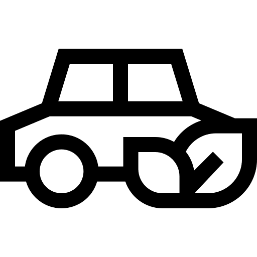 Car travel car environment icon