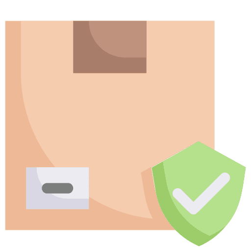 Protection shield safety guarantee icon Protection shield safety guarantee icon
