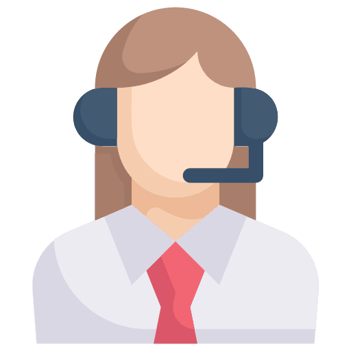 Call center agent headset user customer service agent icon Call center agent headset user customer service agent icon