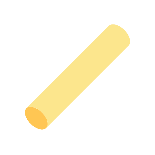 Chalk writing education stationery icon