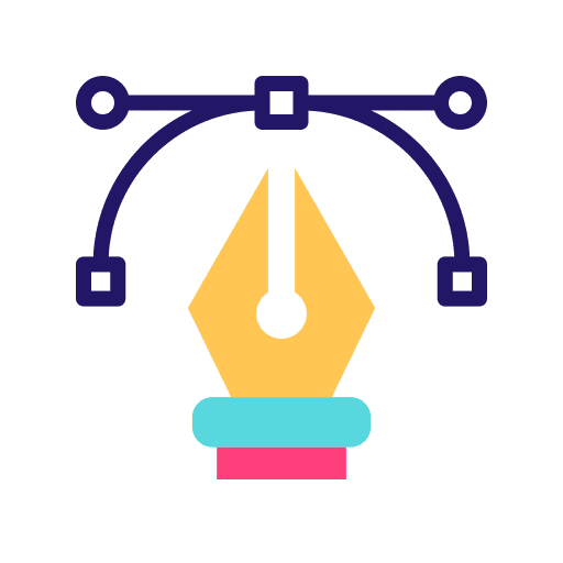 Graphic design graphic design vector graphic designer icon