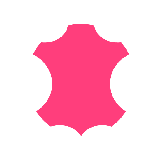 Leather fabric textile art and design icon