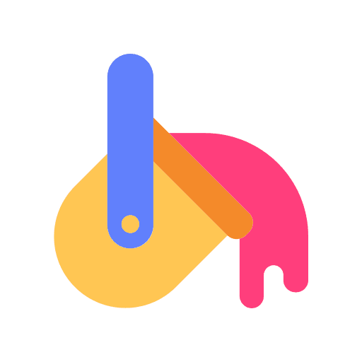 Metal bucket work metal bucket icon