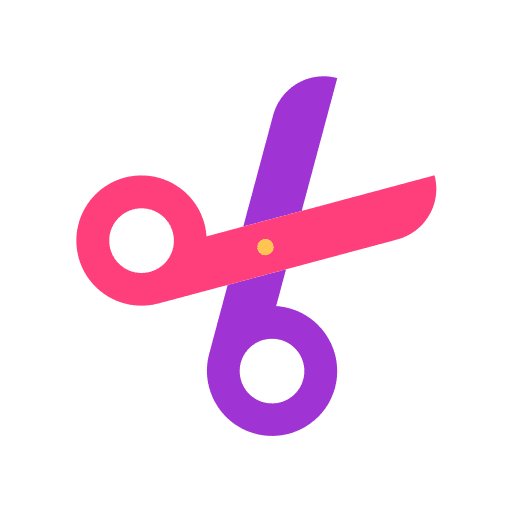 Scissors cutting art and design scissors icon