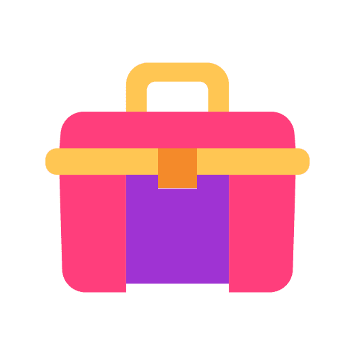 Tool box repair box wrench tool box icon