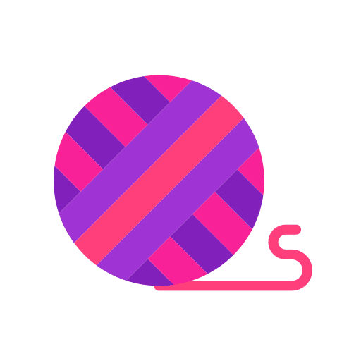 Yarn yarn textile wool ball icon