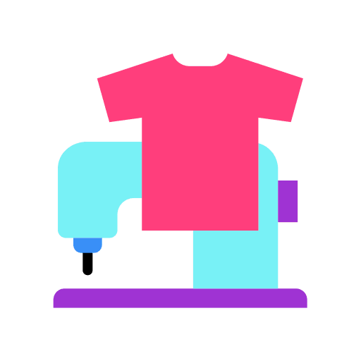 Sewing tailor craft sewing machines icon