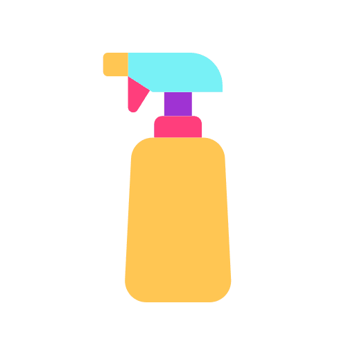 Spray healthy cleaning health icon
