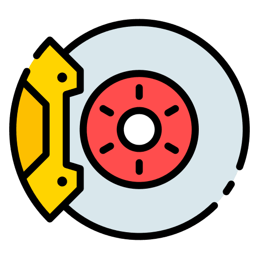 Brake electronics brakes transportation icon Brake electronics brakes transportation icon