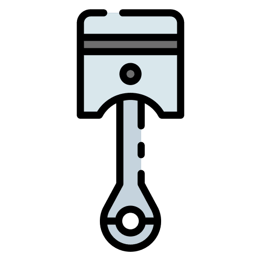 Pistons pistons garage auto icon Pistons pistons garage auto icon