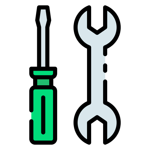 Tools help tools wrench icon Tools help tools wrench icon
