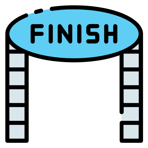 Finish line sports finish line fishing icon Finish line sports finish line fishing icon
