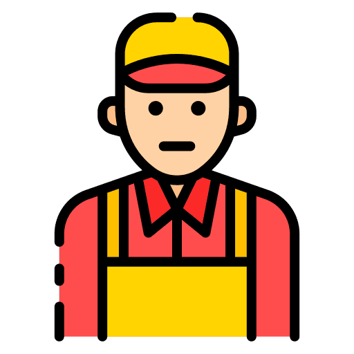 Mechanic workers occupation user icon Mechanic workers occupation user icon