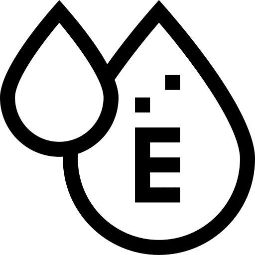 Vitamin e healthcare drop antioxidant icon