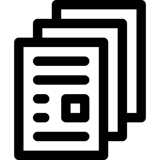 Copy copy text document icon