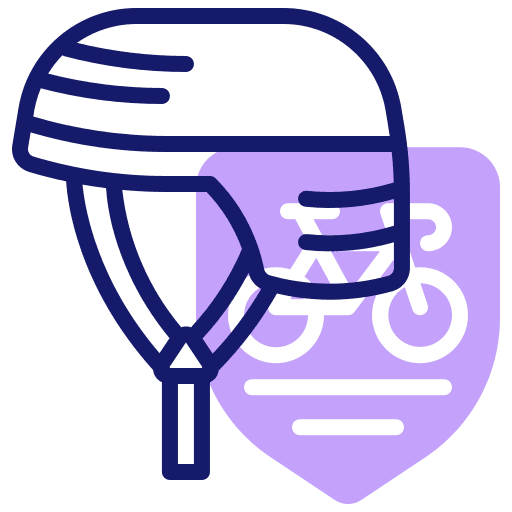 Bike helmet cycling protection bicycle icon Bike helmet cycling protection bicycle icon