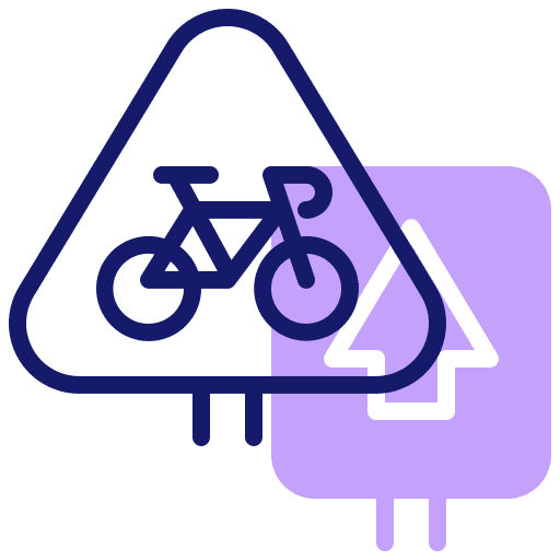 Sign bike lane sign bike icon Sign bike lane sign bike icon