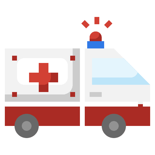 Ambulance healthcare and medical health care medical icon