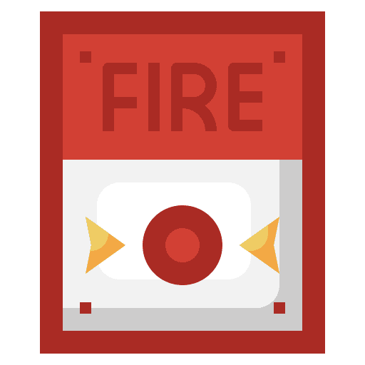 Fire alarm fire button security alarm button icon Fire alarm fire button security alarm button icon