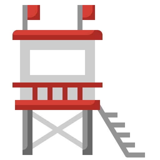 Lifeguard tower help lifeguard icon Lifeguard tower help lifeguard icon