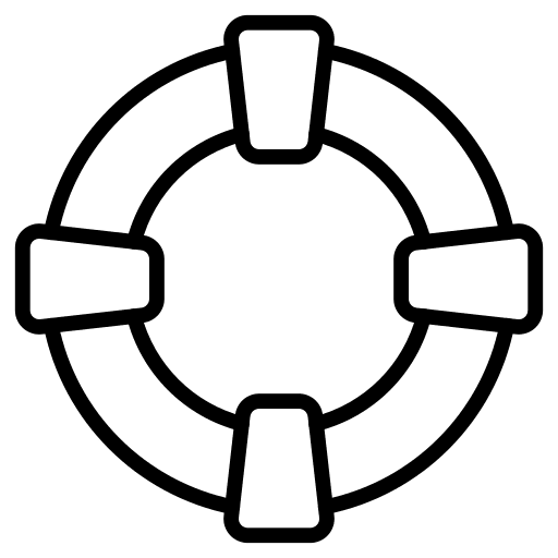 Life saver security life life saver icon