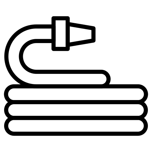 Water hose clean water pipe hose icon