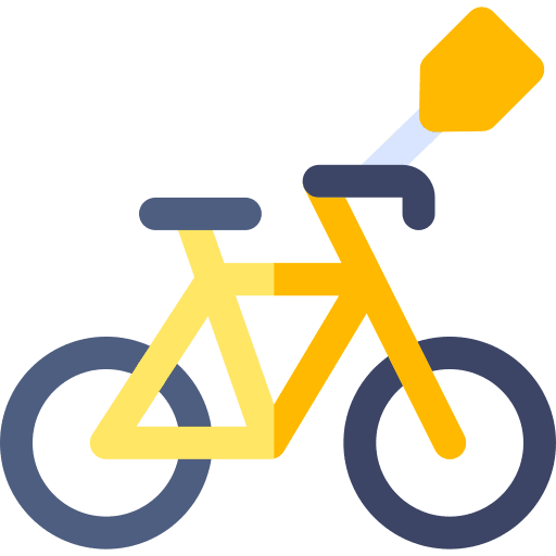 Bike transport price tag sports icon