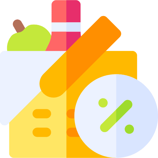 Basket discount spring basket icon