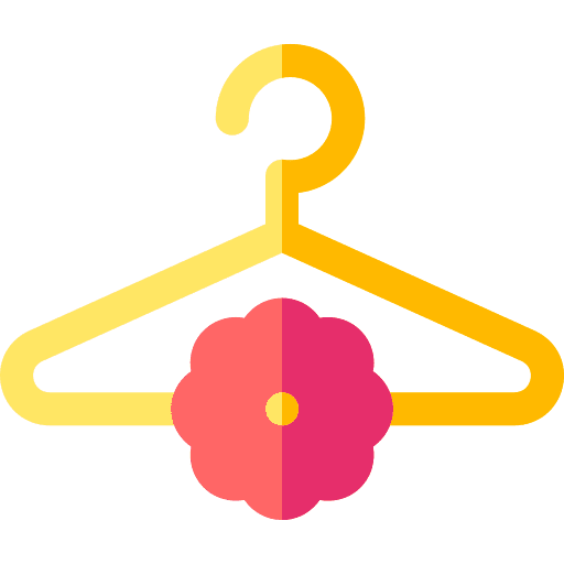 Hanger flower spring clothes icon