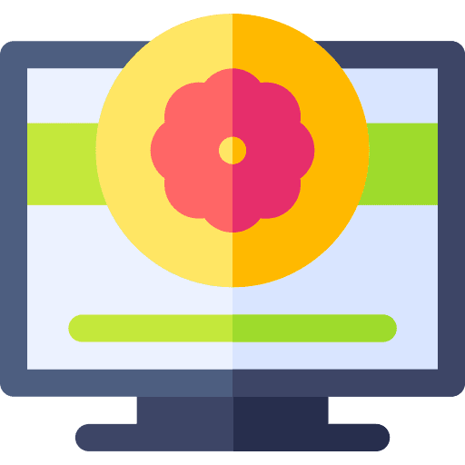 Online shop store commerce and shopping spring icon