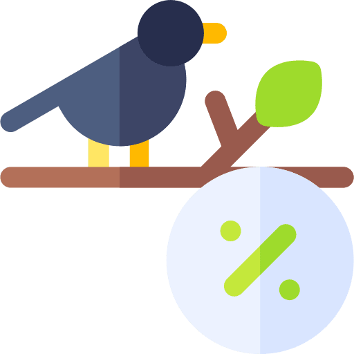 Bird bird commerce and shopping sales icon