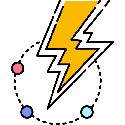 Atom energy science atom icon Atom energy science atom icon