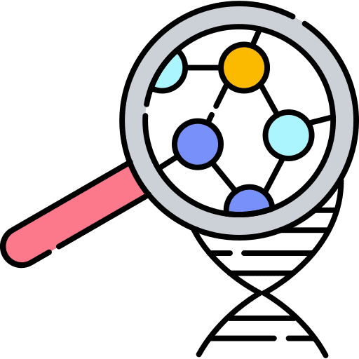 Science science search molecular icon