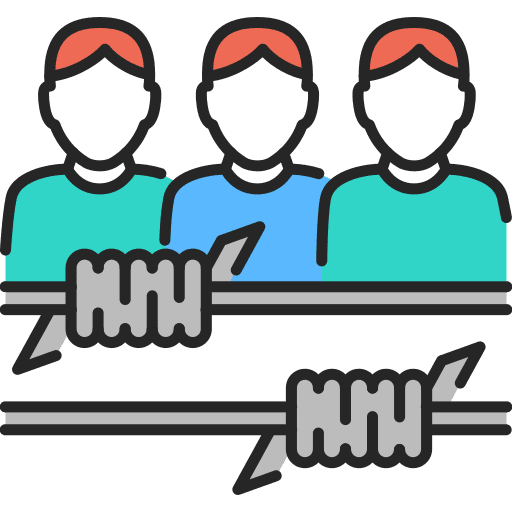 Barbed wire frontier people barbed wire icon Barbed wire frontier people barbed wire icon