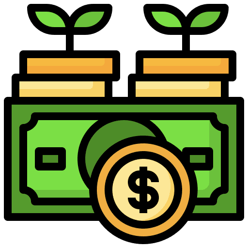 Money currency business and finance dollar icon