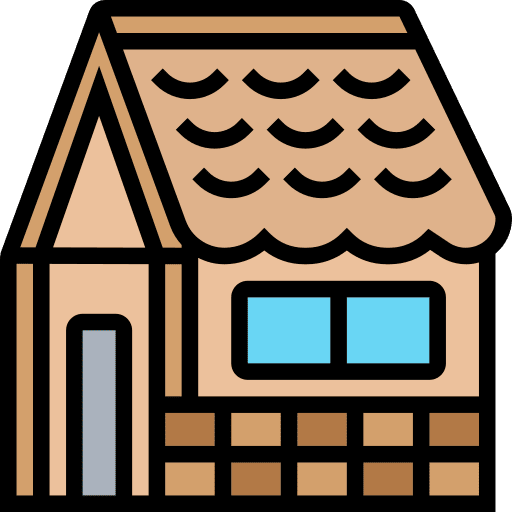 Hut hut storage wooden icon Hut hut storage wooden icon