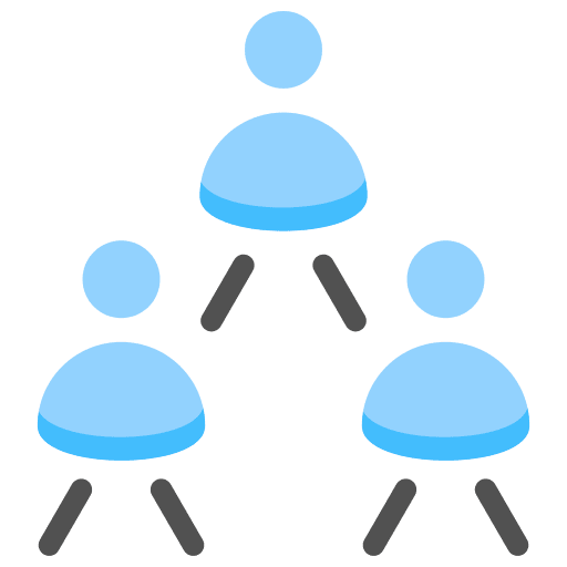 Affiliate marketing structure organization networking icon Affiliate marketing structure organization networking icon
