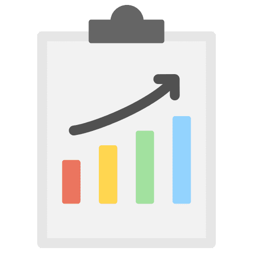Report report business and finance document icon Report report business and finance document icon