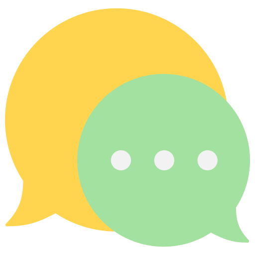 Chat chat box talk conversation icon Chat chat box talk conversation icon
