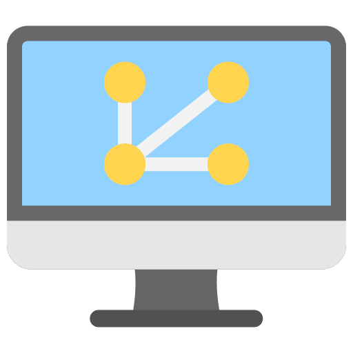 Share social network social media marketing monitor icon Share social network social media marketing monitor icon