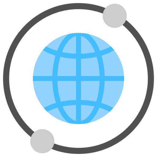 World connection world social network icon World connection world social network icon